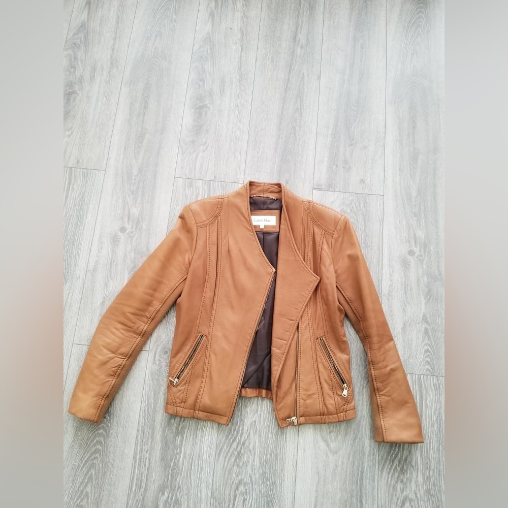 Women’s leather jacket Calvin Klein